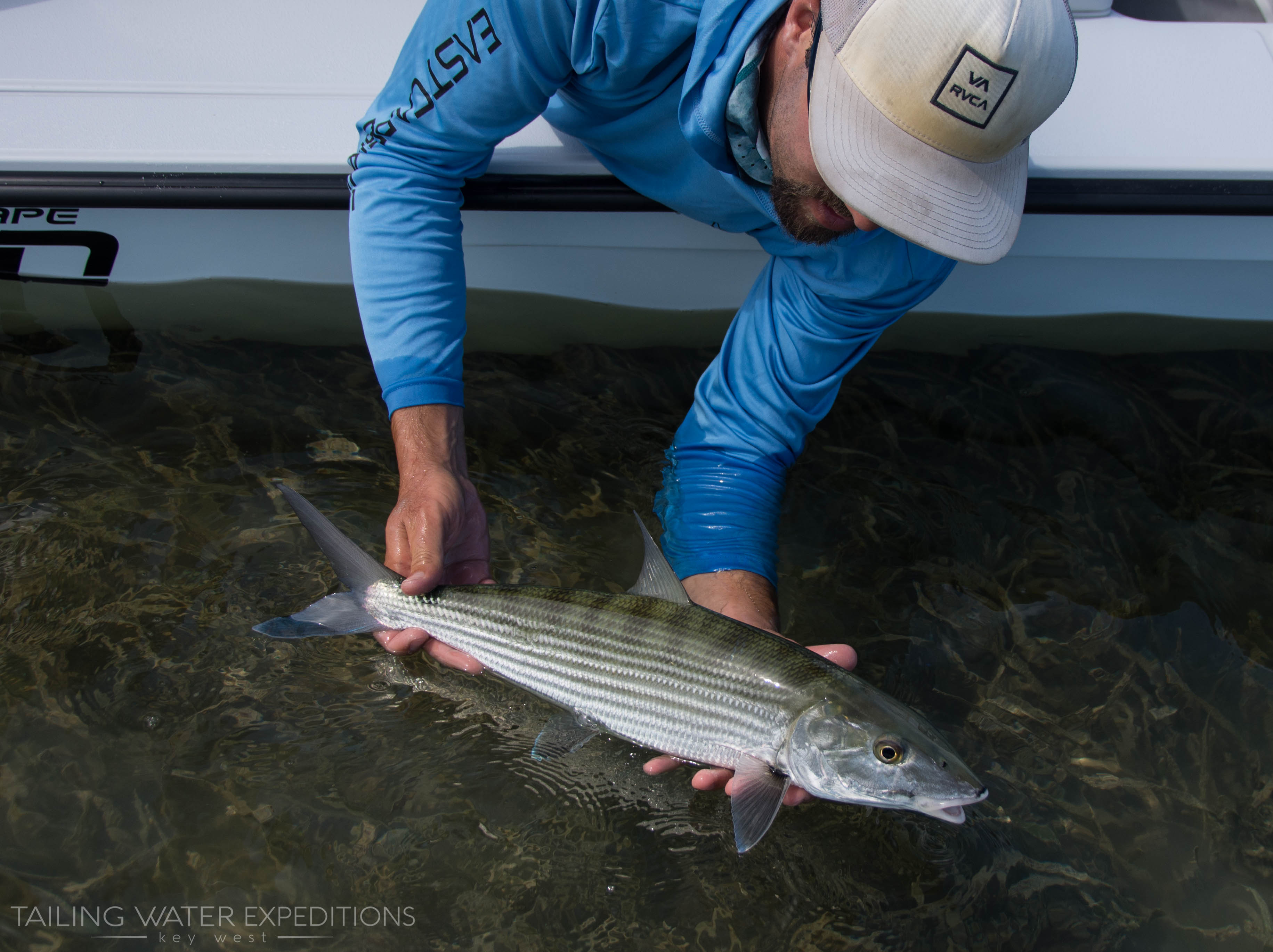 Fishing for bonefish in Key West and the Florida Keys is a lot of fun